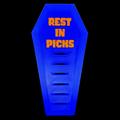 PICK COFFIN™ GUITAR SIX PICK HOLDER #221CF