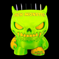 PICK MONSTER GUITAR SIX PICK HOLDER #358XR ELECTRIC GREEN YELLOW