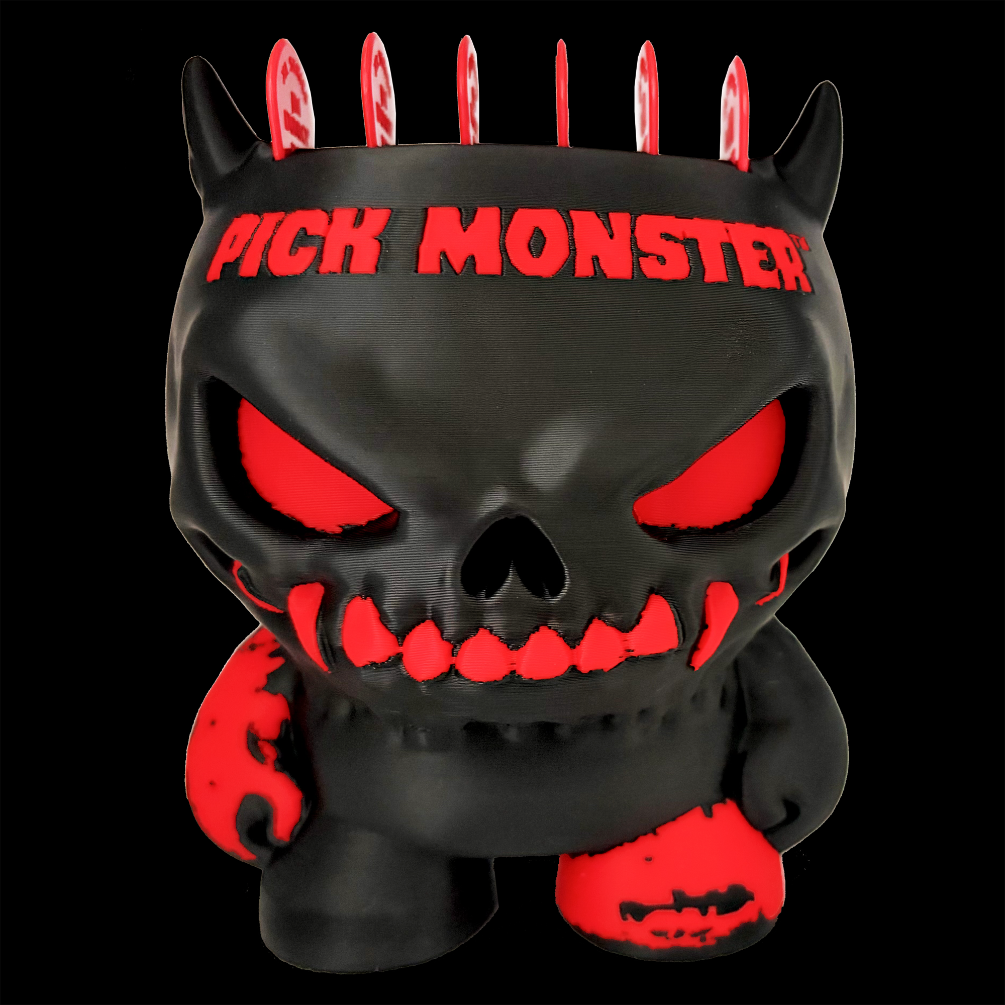 PICK MONSTER™ GUITAR SIX PICK HOLDER #103X PITCH